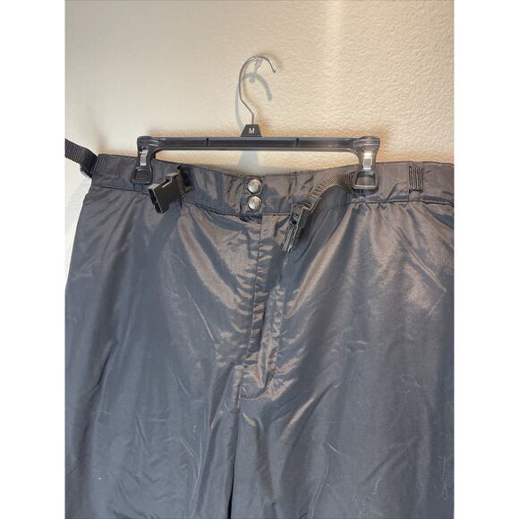 Sierra sport, unisex ski pants, black, fleece lined, large - Picture 2 of 6